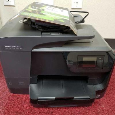 4513: HP OfficeJet Pro 8710 Printer w/ 2-Pack ink
HP OfficeJet Pro 8710 Printer w/ 2-Pack ink