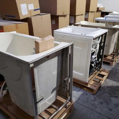 508: 6 Therapy Tubs, Various Models and Sizes
Models: 3052LB-I 42