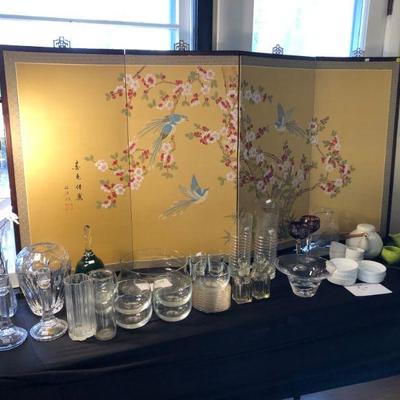 Asian decor & accents, Waterford crystal & home decor