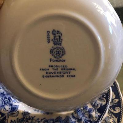 Pomeroy Davenport fine china