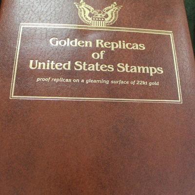 REPLICA STAMPS IN A BOOK