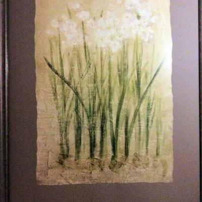 MCC006 Framed Narcissus Flowers Print