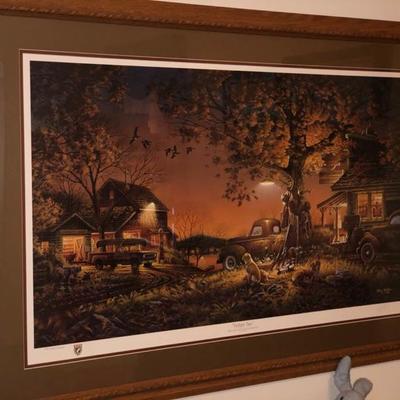 Terry Redlin signed and numbered 264/4900
$200