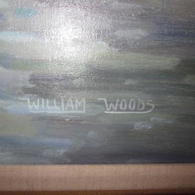 Listed Art Oils William Woods 