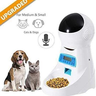 Automatic Cat Feeder Pet Food Dispenser Feeder