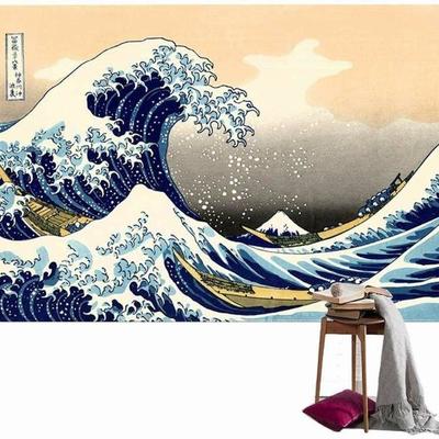 Cool Japanese Sea Wave Art Print