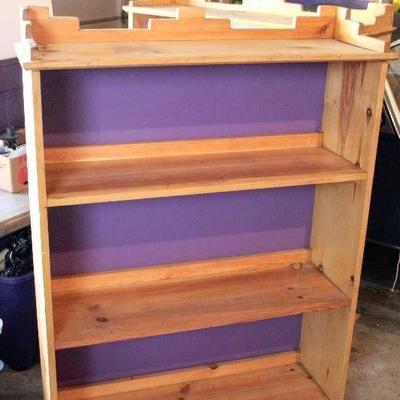 Santa Fe Style Wood Shelves