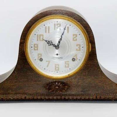 Plymouth Coronet 8 Day Pendulum Mantle Clock