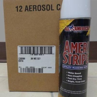 Ameri-Stripe Utility Aerosol Marking Paints, Case
