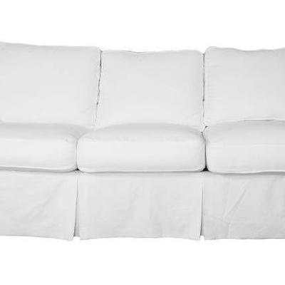 #Coral Gables T-Cushion Sofa Slipcover