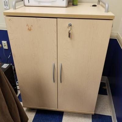Locking Cabinet On Casters