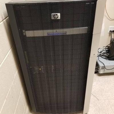 HP KBM, HP Server, With Cabinet