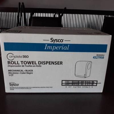 Sysco Imperial Roll Towel Dispenser Complete 360 B ...