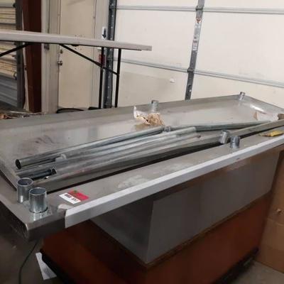 8 Ft. x 30 In. Stainless Steel Table
