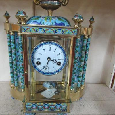 Cloisonne  Clock