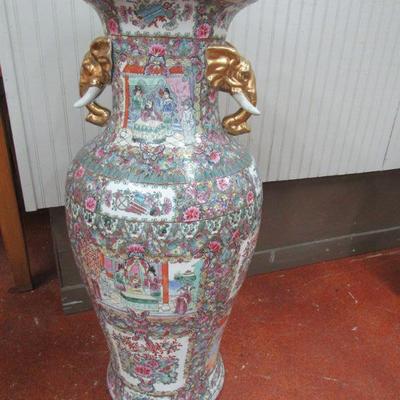 Oriental Floor Vase