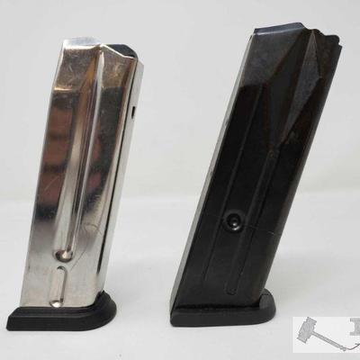 759: Mixed Magazines
One Springfield Armory 9mm Magazine One Magazine is a 45 cal unknowed Maker
