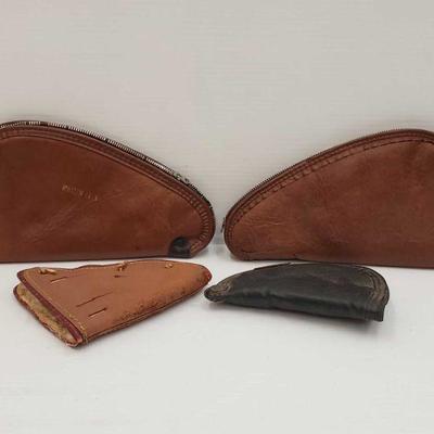 802
: 4 Leather Pistol Cases
Brands include Kolpin. Measures approx 7