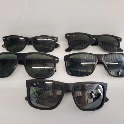 5563: Five Pairs of Ray Bans Sunglasses
Five Pairs of Ray Bans Sunglasses
OS19-037887.16