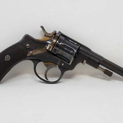 458: Husqvarna 7892 7.5mm revolver with Holster
Serial number: 6310 Barrel Length: 3 1/2