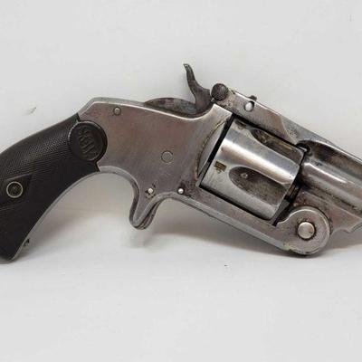 460: Smith & Wesson Model 2 .38 cal Revolver
Serial number: 17956 Barrel Length: 1 3/4