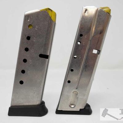 758
:Smith & Wesson Magazines both 40 Cal
Smith & Wesson Magazines both 40 Cal