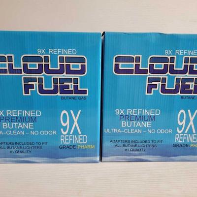 5588: 4 Cases of 9X Refined Cloud Fuel Butane Gas
Each case includes 12 cans. Approx 48 cans of butane
OS14-143537.3