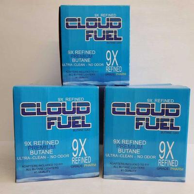 5590: 5 Cases of 9X Refined Cloud Fuel Butane Gas
Each case includes 12 cans. Approx 60 cans of butane
OS14-143537.5