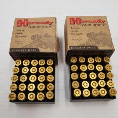 529: Approx 25 rounds of Hornady 9mm
Appears to be new boxes of 9mm total approx 50 rounds