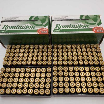 522: Approx 200 rounds of 9mm
2 Appears to be new boxes of 9mm 100 each.