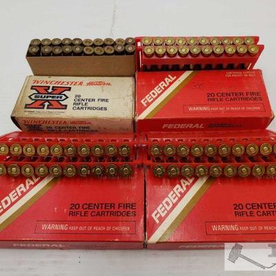 645: Mixed brand 30-30 ammo
Approx 80 rnds of 30-30 mixed brands.