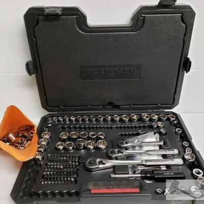 9227: Craftman Mechanic Tool Set
Craftman Mechanic Tool Set Approx 230 pieces