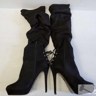 9023:	
Thalia Sodi Hilda Heels, Size 9M
Thalia Sodi Hilda Boots, Size 9M Thalia Sodi, Heels, Fashion