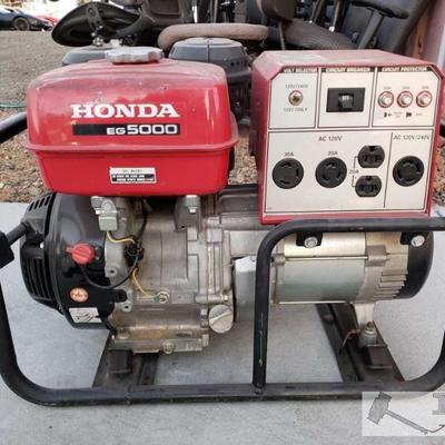 9505: Honda EG 500 Generator
Honda EG 500 Generator