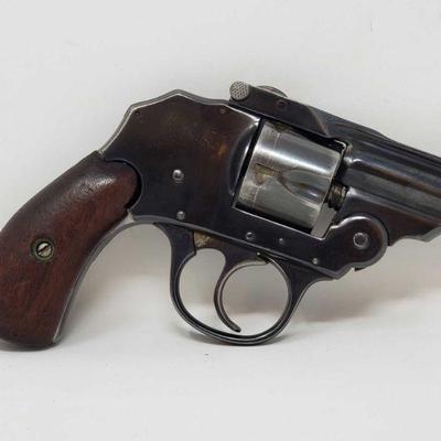 457: US Hammerless Revolver. 32 cal
Serial number: 27540 Barrel Length: 1 1/2