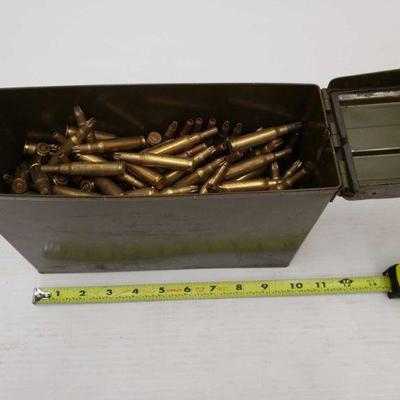 623: 7.62x73 blanks lot
Approx 250 rounds of 7.62x73 blanks with a ammo can 3x7x11