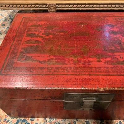 Lacquered Chinese Chest 