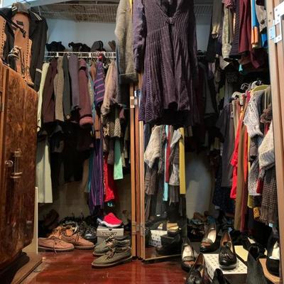 Abundance of Women's Clothing, from Vintage to New With Tags 