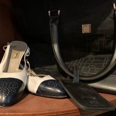 Diane Von Furstenberg Handbag, Vintage Shoes Featuring Ferragamo 