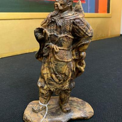 Chinese Marble Sculpture - Statue of a Nobleman