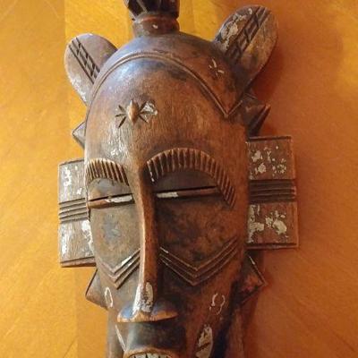 Large Museum Quality Senoufo Kpelie Tribal Ceremonial Mask