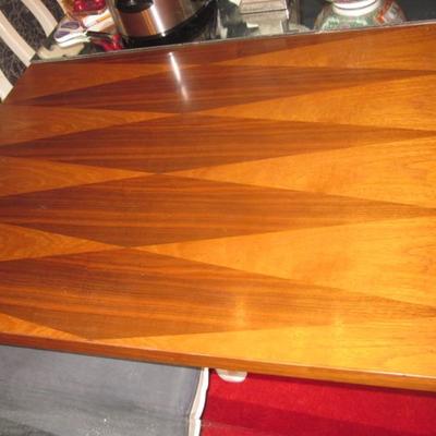 1958 Ebony Harlequin Dining Room Table  