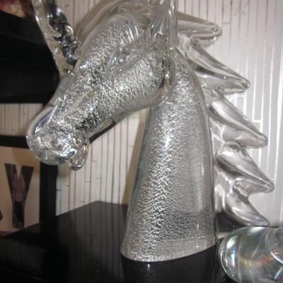 Murano Art Glass Unicorn  