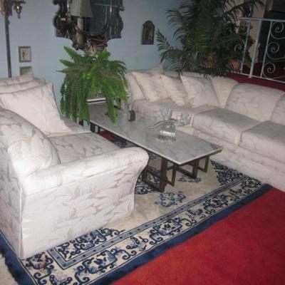 Many Oriental Rugs To Choose From Custom D & D Living Room Suite 