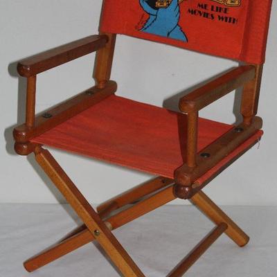 Muppets Inc. 1979 Cookie Monster directors chair