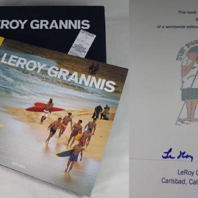Leroy Grannis - Surf Photography of the 1960s and 1970s.  This book is copy number 0525/1000 and signed by author