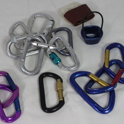 Carabiner: Black Diamond, HB Wales, Camp Italy, Petzl Spirit, etc.