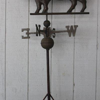 Vintage Pig Weather Vane