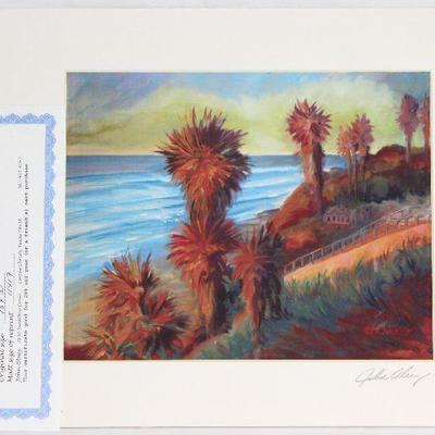 â€œTexscon Swamiâ€™sâ€ by Texas Artist John Olvey 8 x 10 Matted (11x17), with certificate