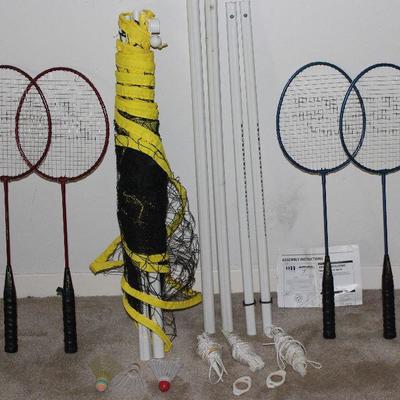  Eastpoint Net System 3:  3 Game Deluxe Badminton/Volleyball Set with Manual and Game Instruction Booklet